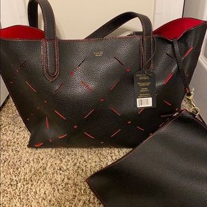 Tote Tutilo Bag with cosmetic pouch